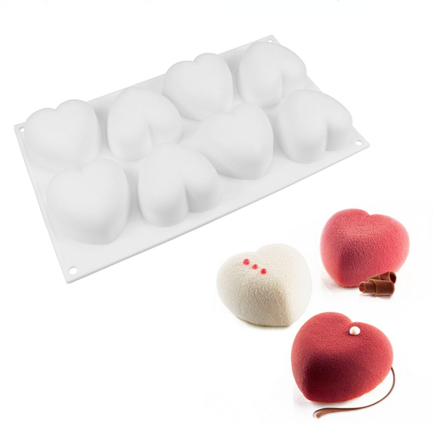 Miłość serce silikonowe formy  – Candle Making Kits recenzja i cena