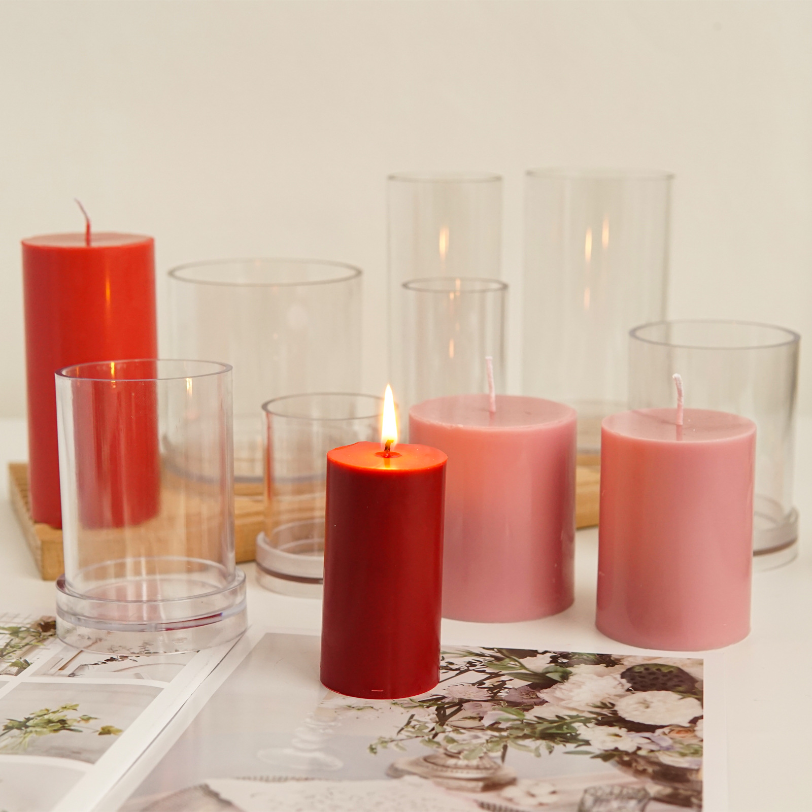 Różne cylindryczne formy do św – Candle Making Kit Diy recenzja i cena